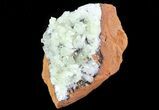 Pale Green Adamite Crystals - Durango, Mexico #65309-1